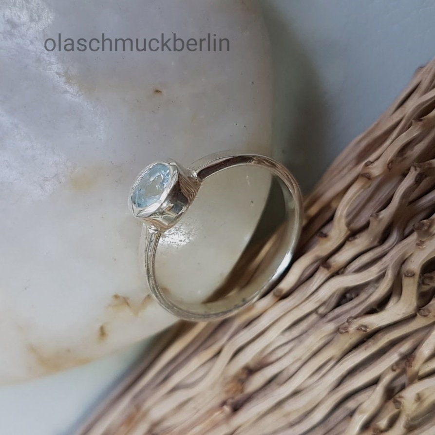 Silberring mit Topas