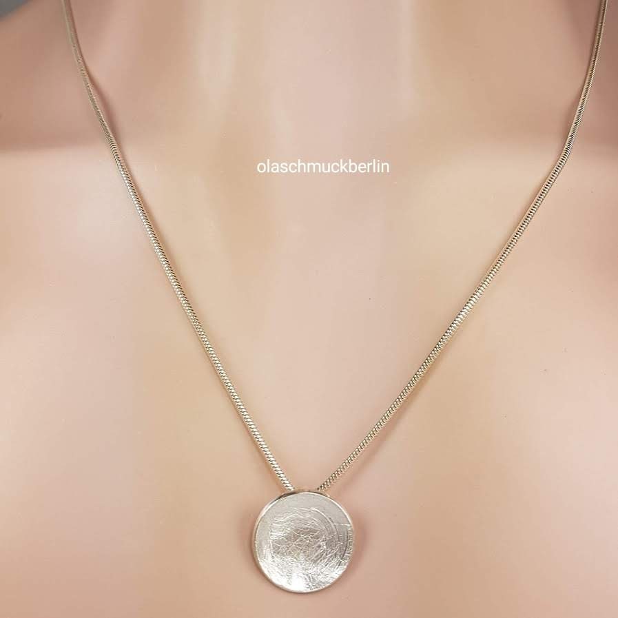 Silberkette 1,5 mm Stärke (Schlangenkette)
