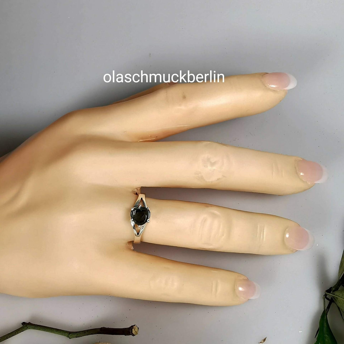 Silberring mit Turmalin