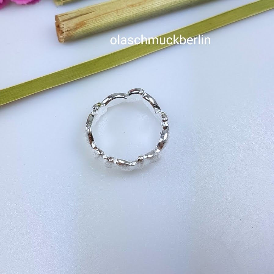 Massiver Silberring