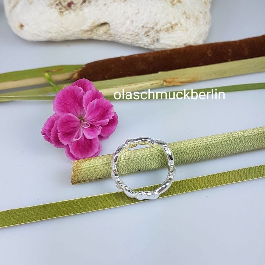 Massiver Silberring