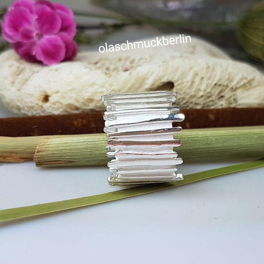 Massiver Silberring