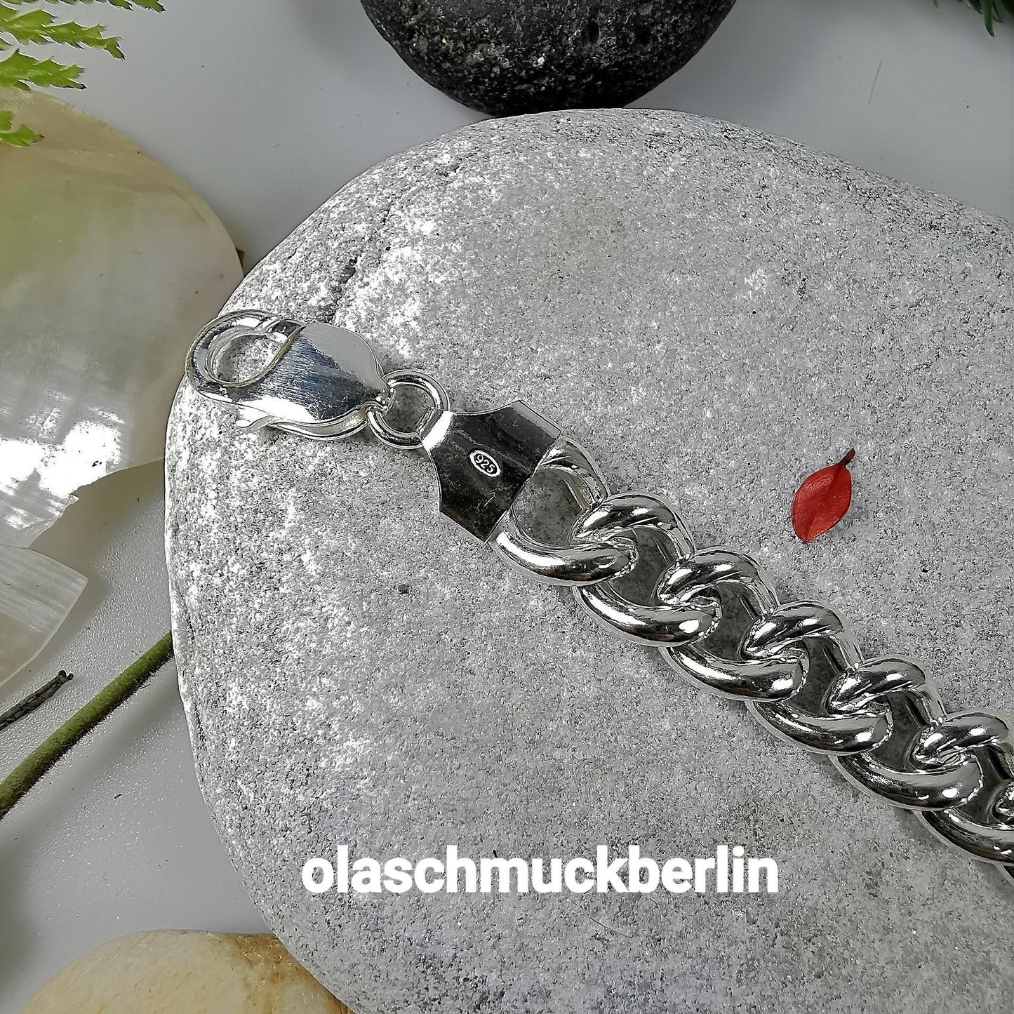 Armband Rundpanzer in Silber