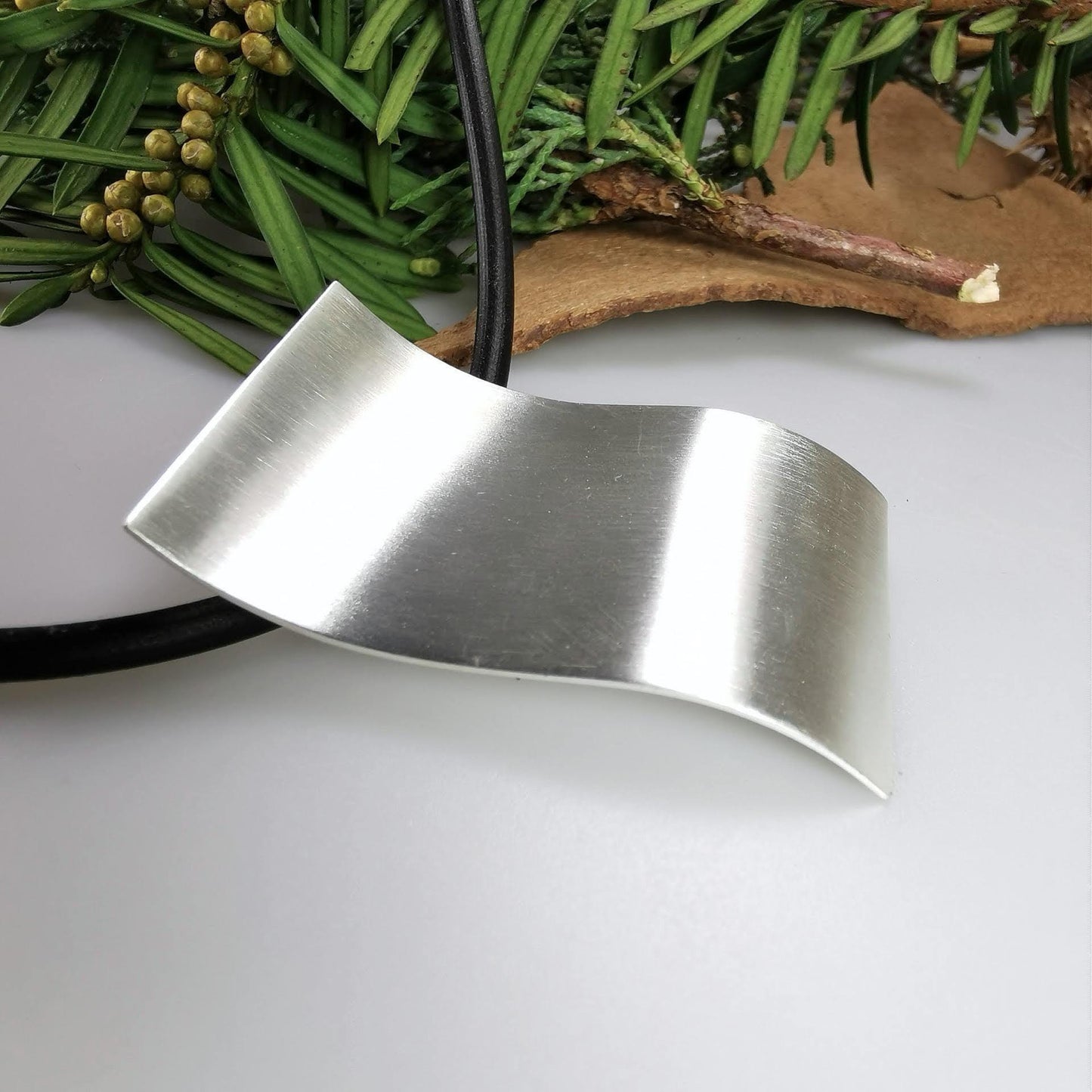 Anhänger aus 925 Silber mattiert