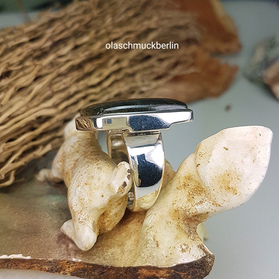Silberring mit Labradorit
