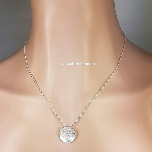 Silberkette 1,0 mm Stärke (Schlangenkette)