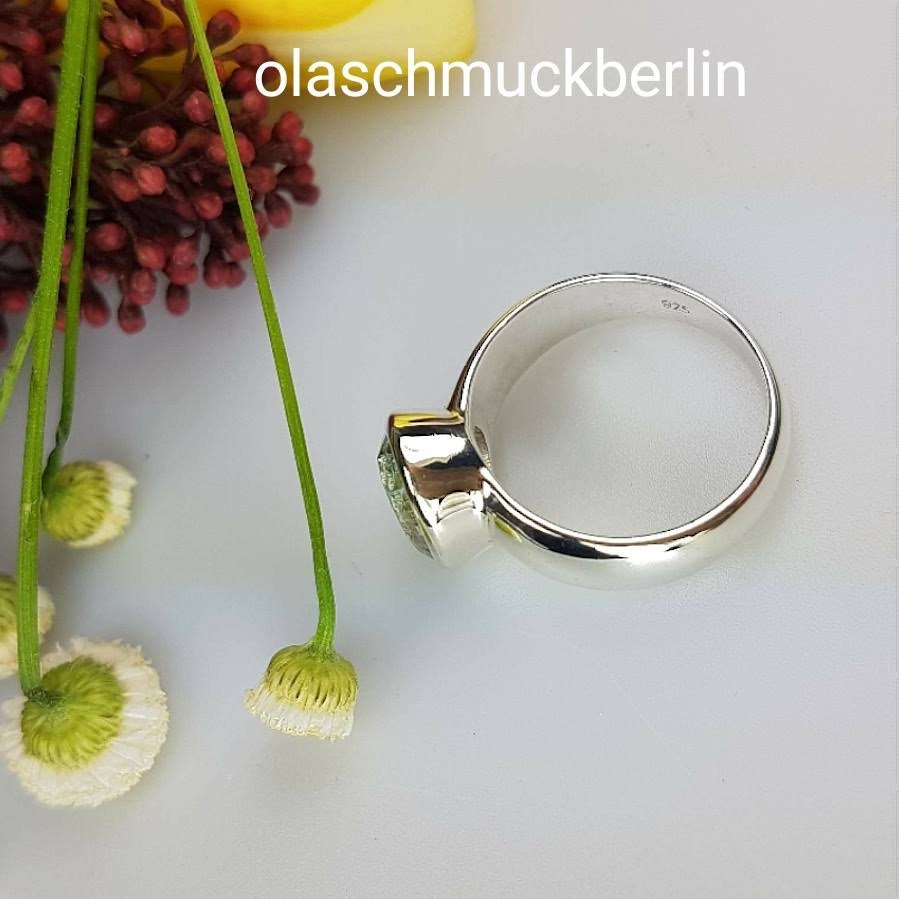 Silberring mit Aquamarin