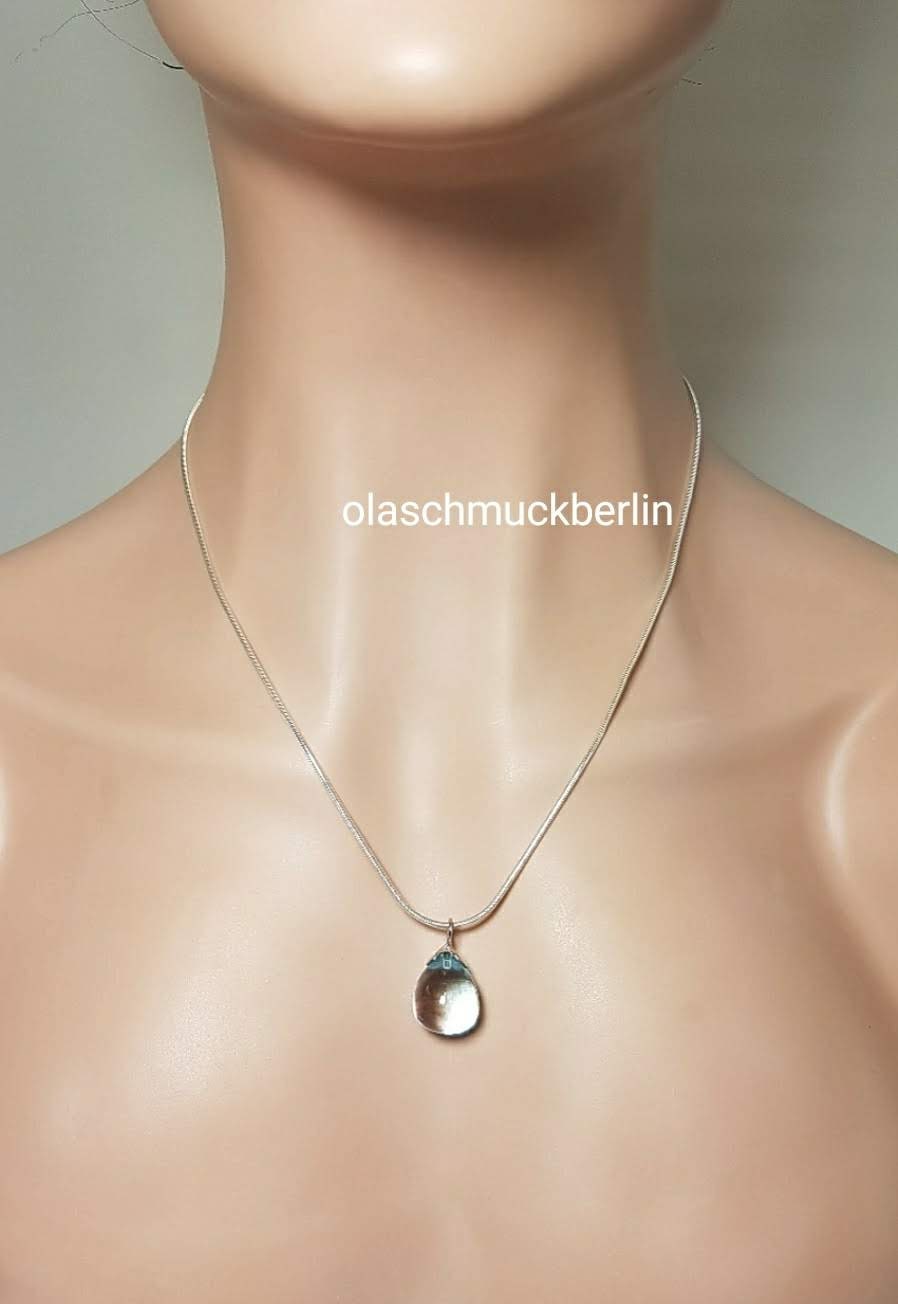 Silberanhänger mit Topas // 1,5