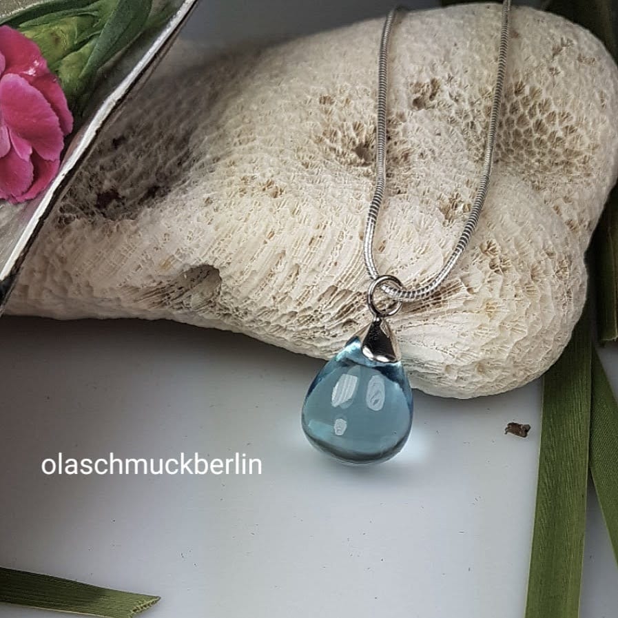 Silberanhänger mit Topas // 1,5