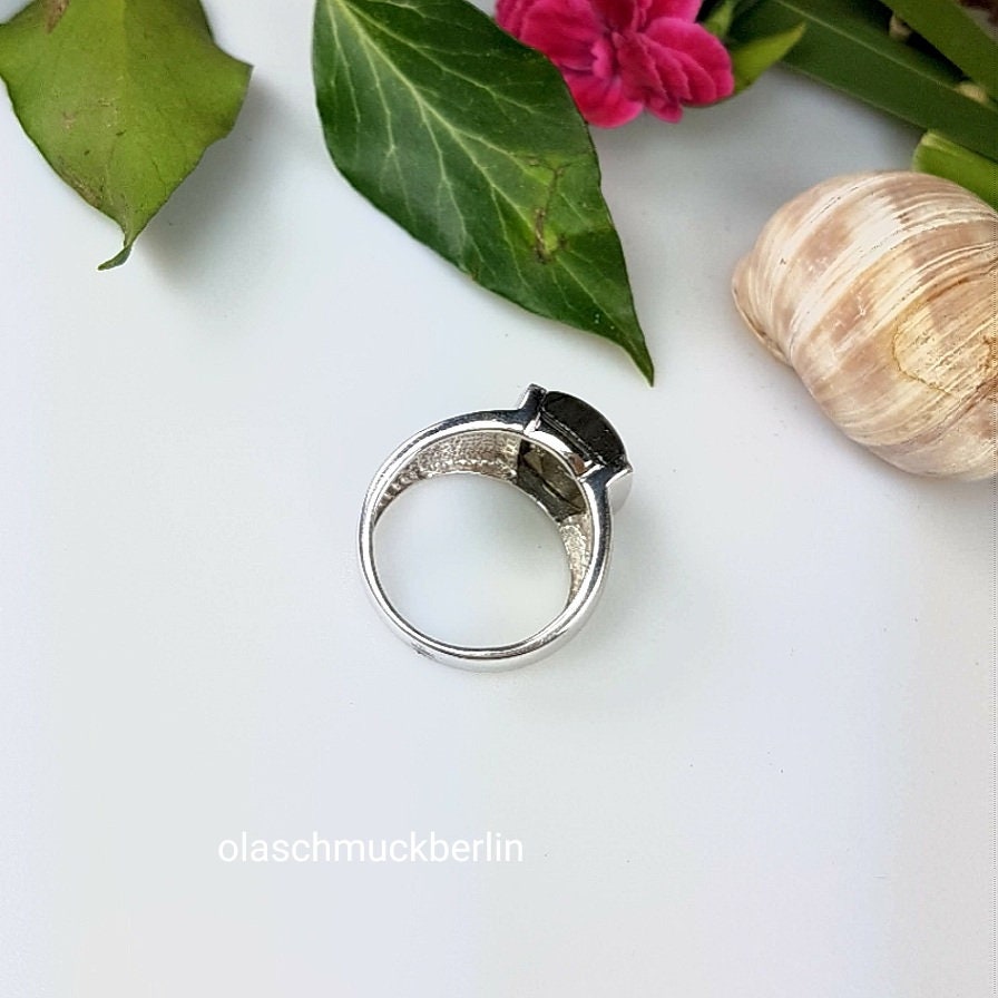 Silberring mit Labradorit