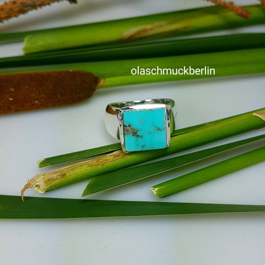 Silberring mit Türkis