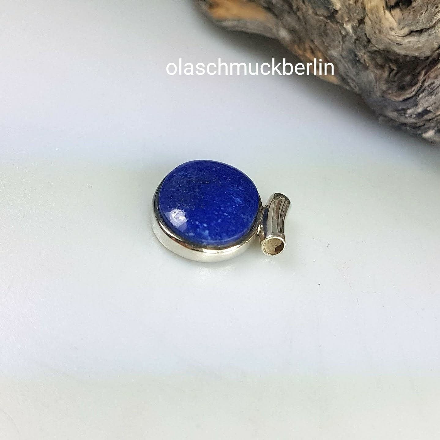 Silberanhänger mit Lapislazuli // 1,0