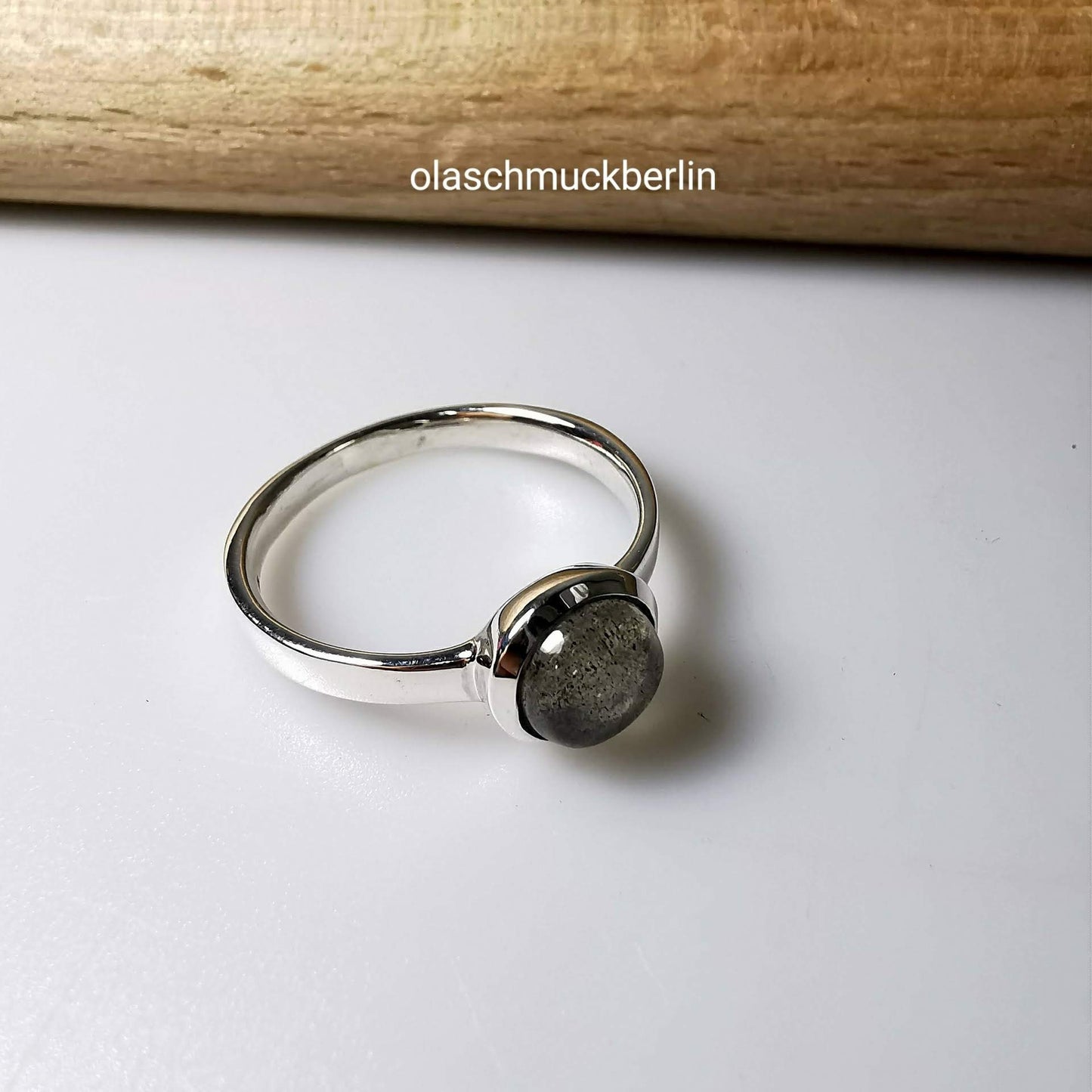 Silberring mit Labradorit