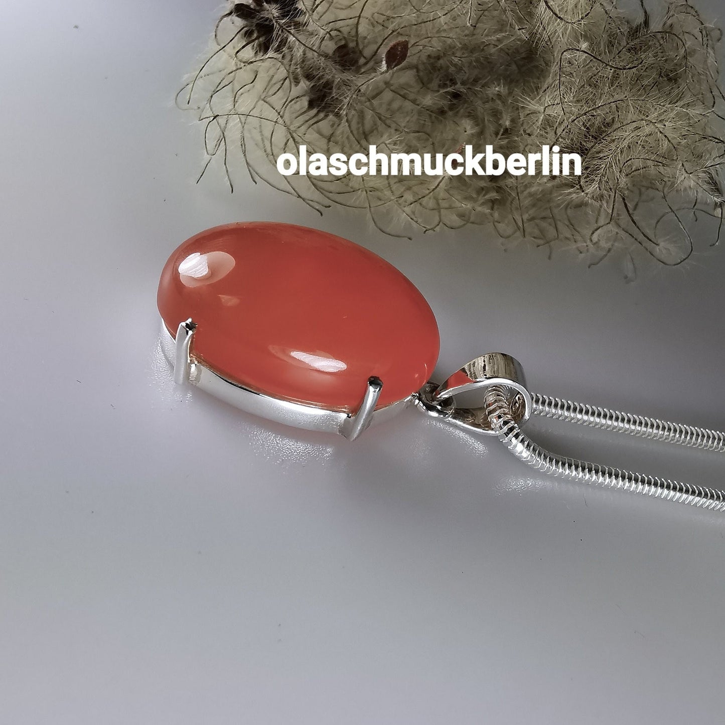 Silberanhänger mit Karneol // 2,0