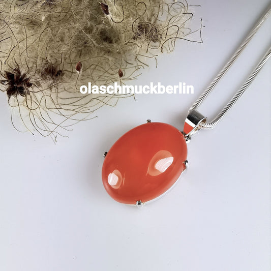Silberanhänger mit Karneol // 2,0