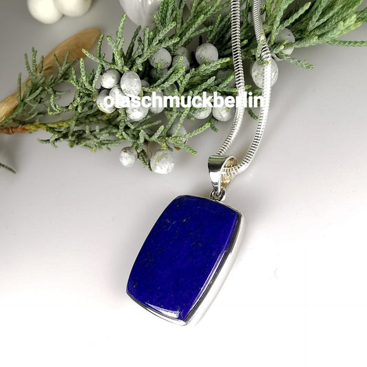 Silberanhänger mit Lapislazuli // 2,0