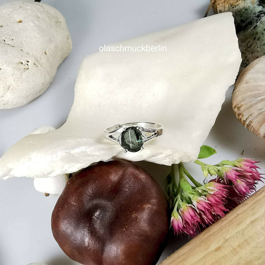 Silberring mit Turmalin