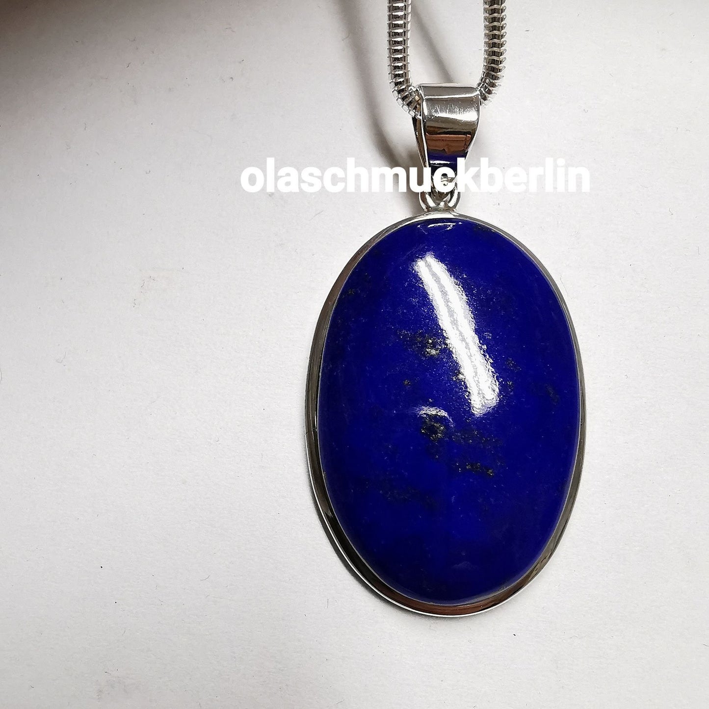 Silberanhänger mit Lapislazuli // 2,0