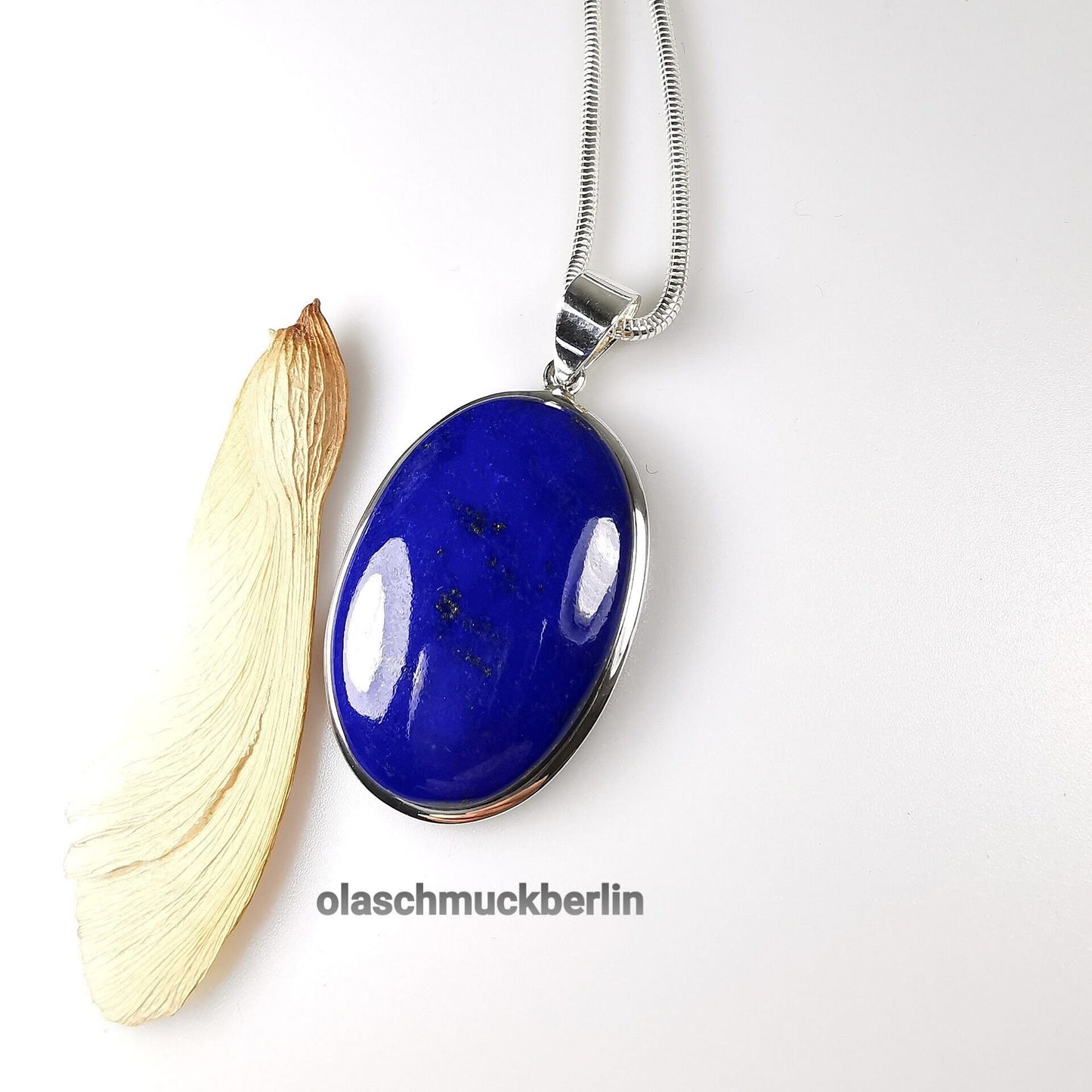 Silberanhänger mit Lapislazuli // 2,0
