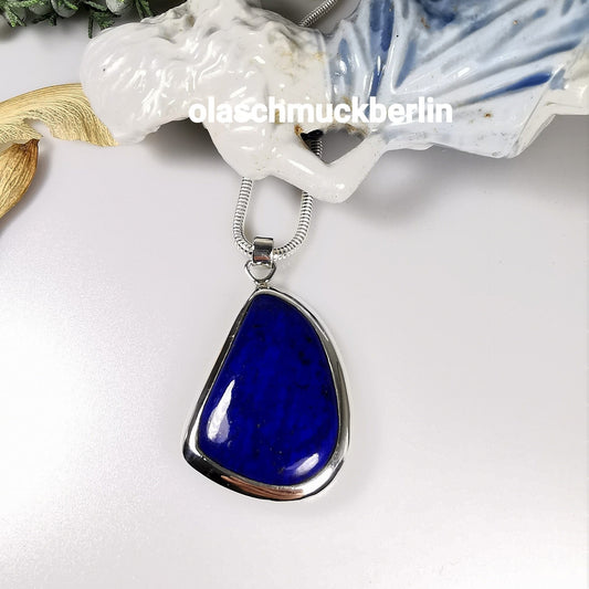 Silberanhänger mit Lapislazuli // 2,4