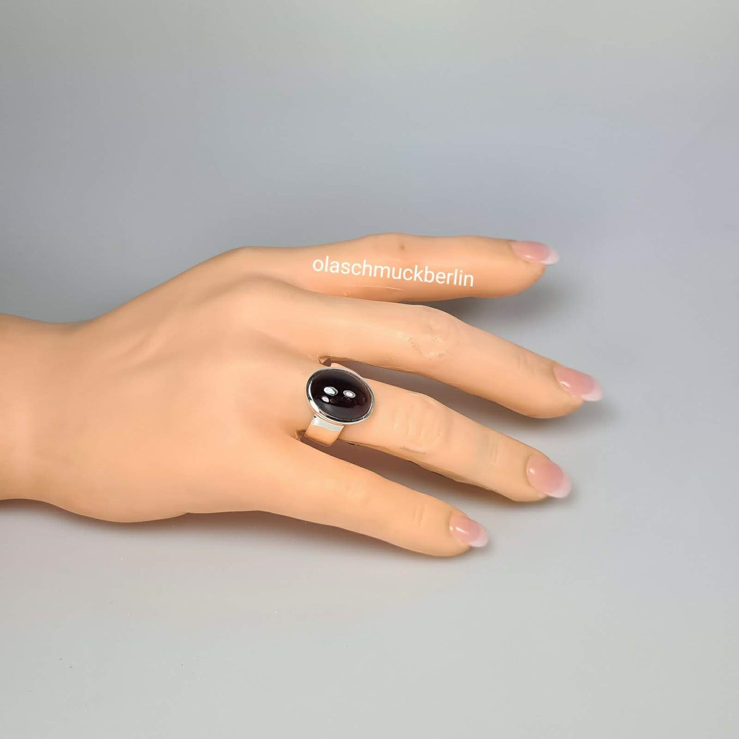 Silberring mit Granat