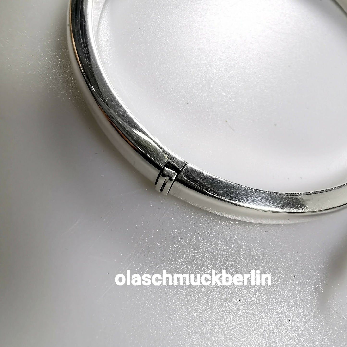 Handgefertigter Silberarmreif