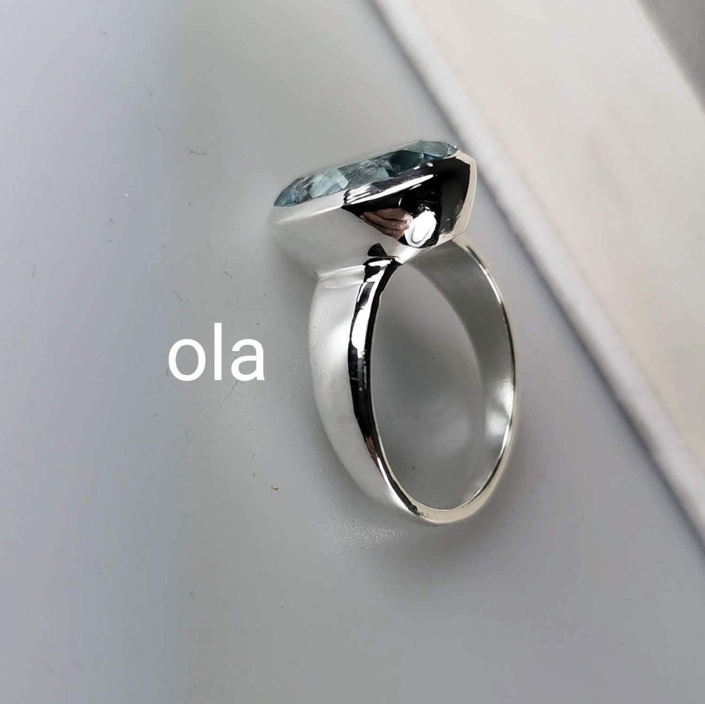 Topas Ring aus Silber 925