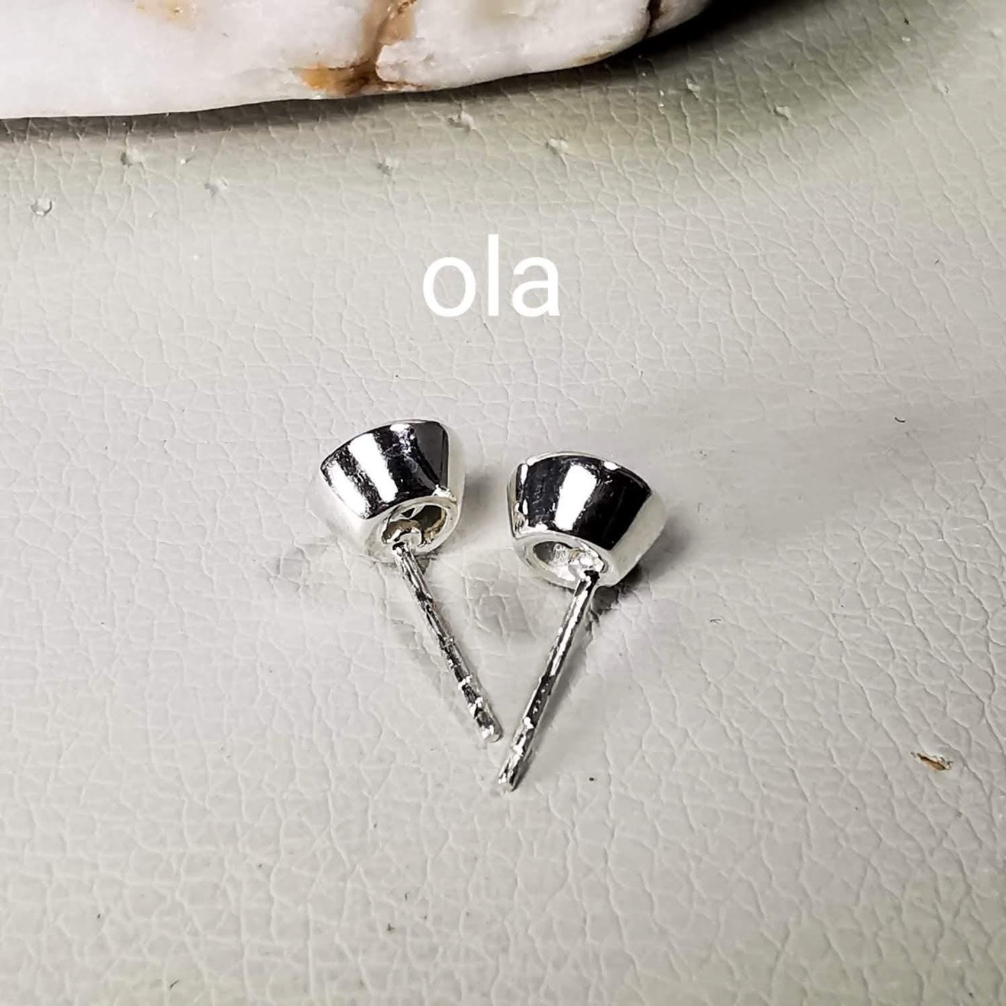 Topas Ohrstecker Silber 925