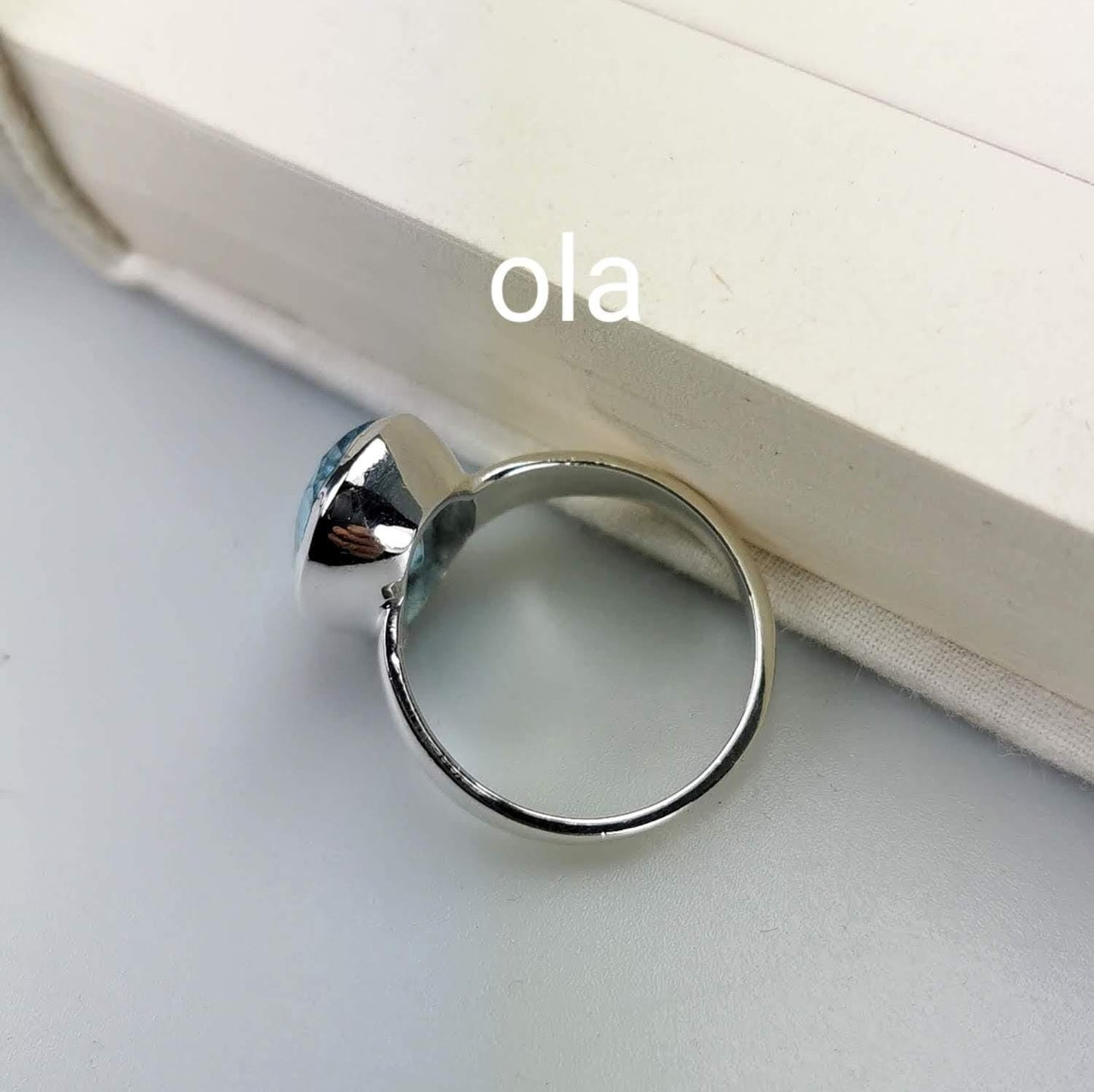 Topas Ring aus Silber 925