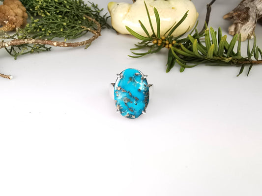 Silber Ring mit Türkis