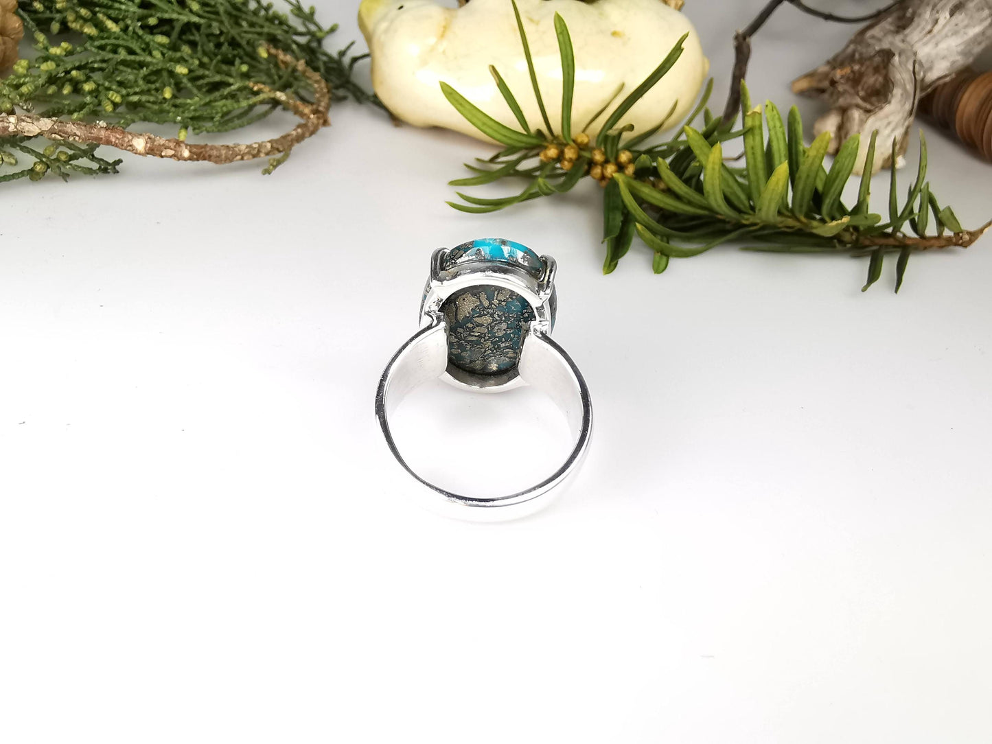 Silber Ring mit Türkis