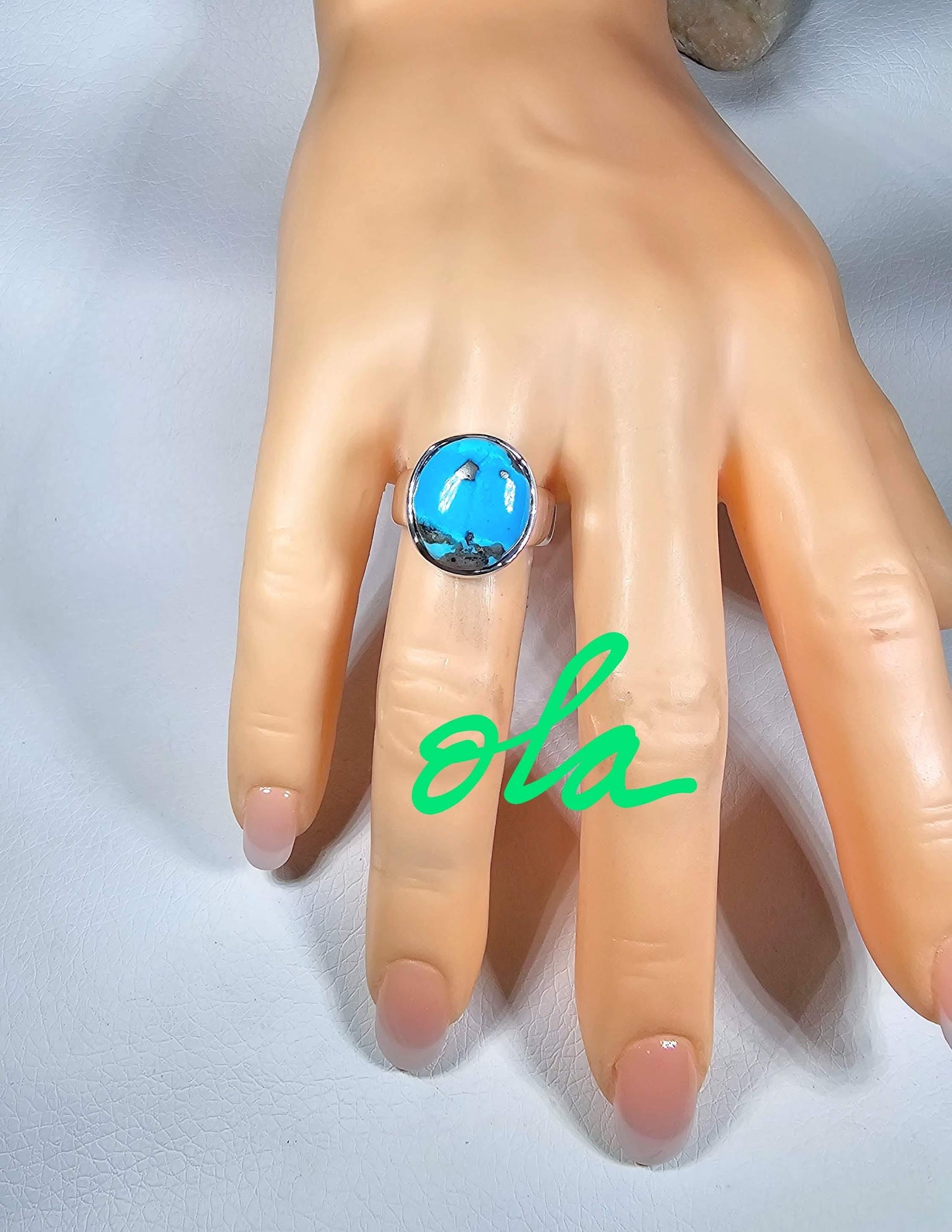 Silber Ring mit Türkis