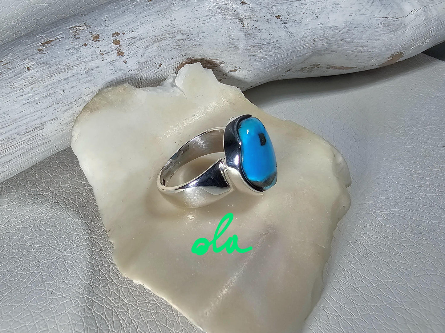 Silber Ring mit Türkis
