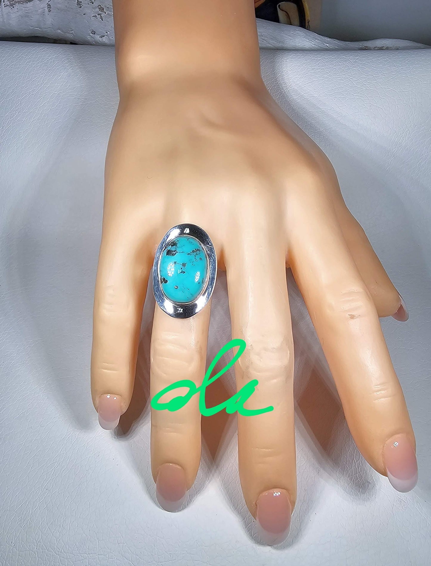 Silber Ring mit Türkis