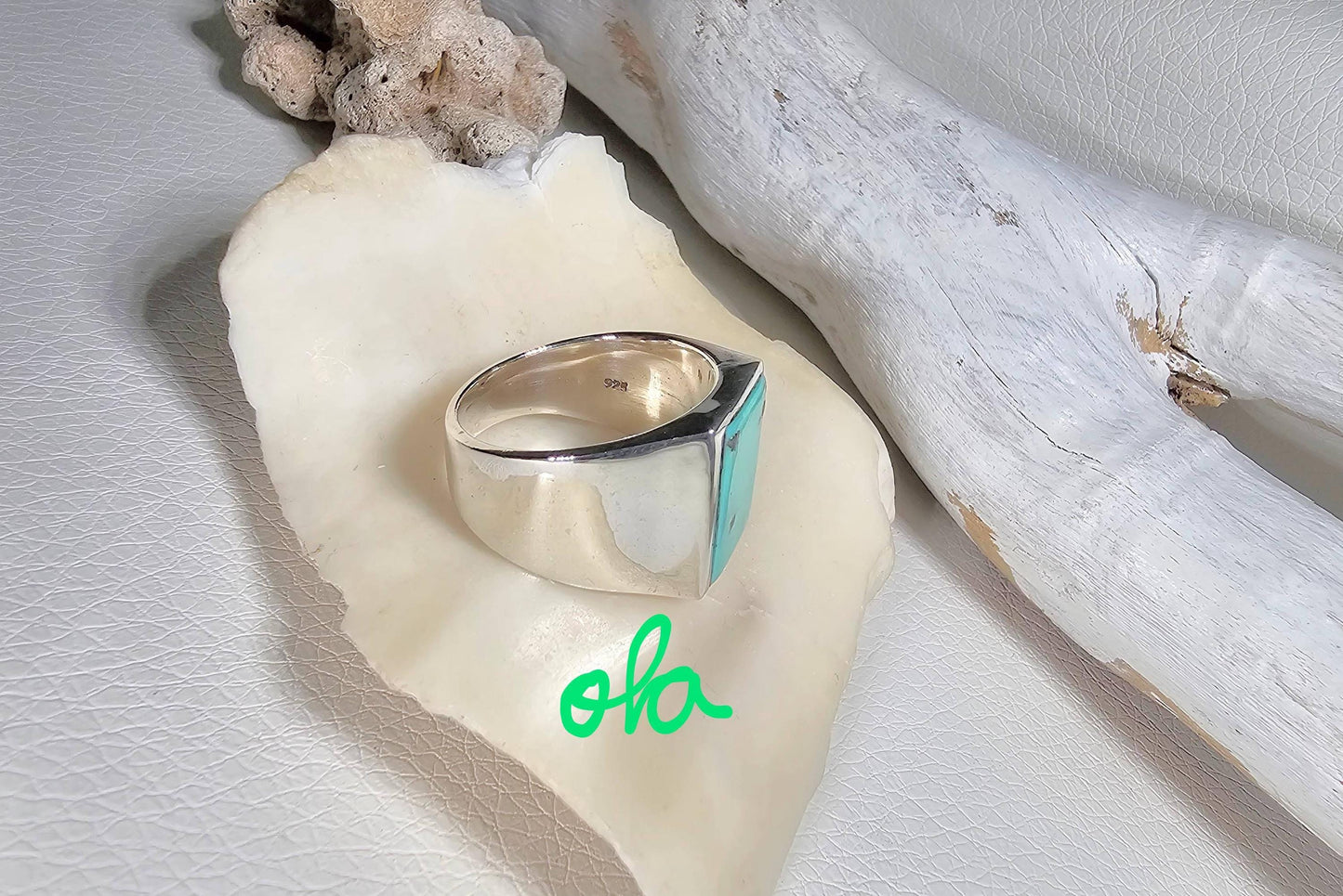 Silber Ring mit Türkis
