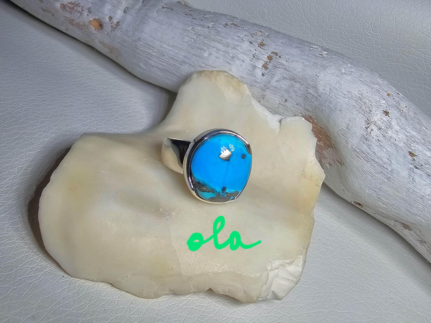 Silber Ring mit Türkis