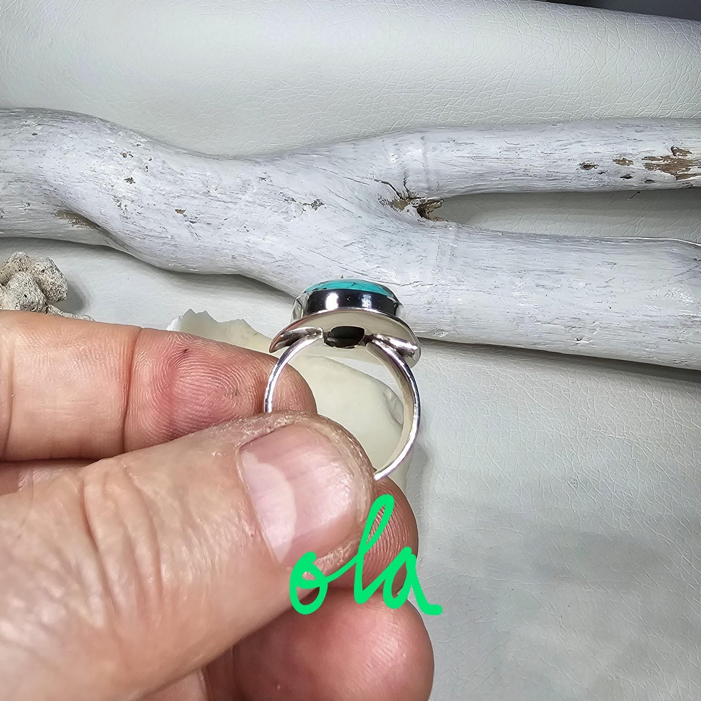 Silber Ring mit Türkis