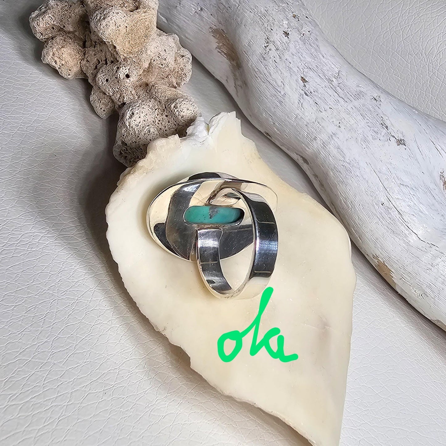 Silber Ring mit Türkis
