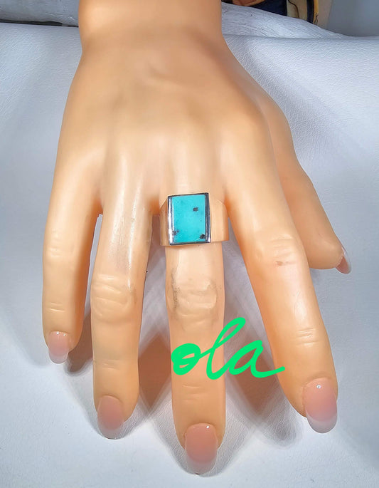 Silber Ring mit Türkis