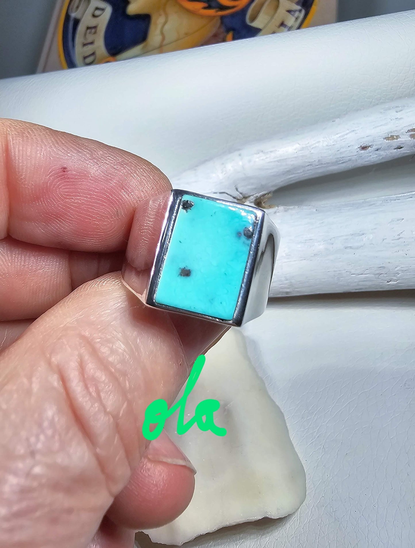 Silber Ring mit Türkis