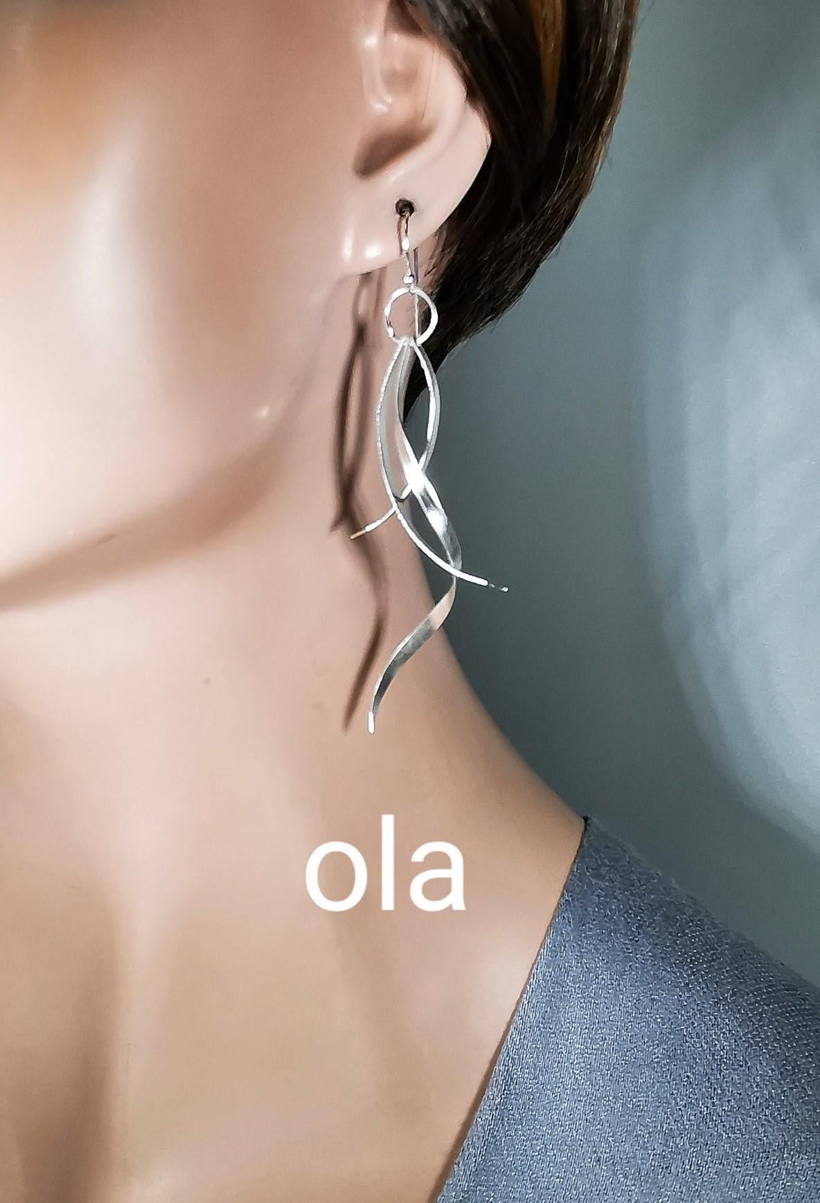 Ausgefallene Ohrringe aus 925 Silber