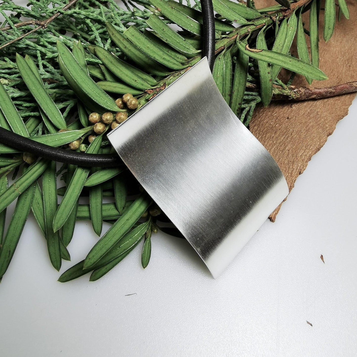 Anhänger aus 925 Silber mattiert