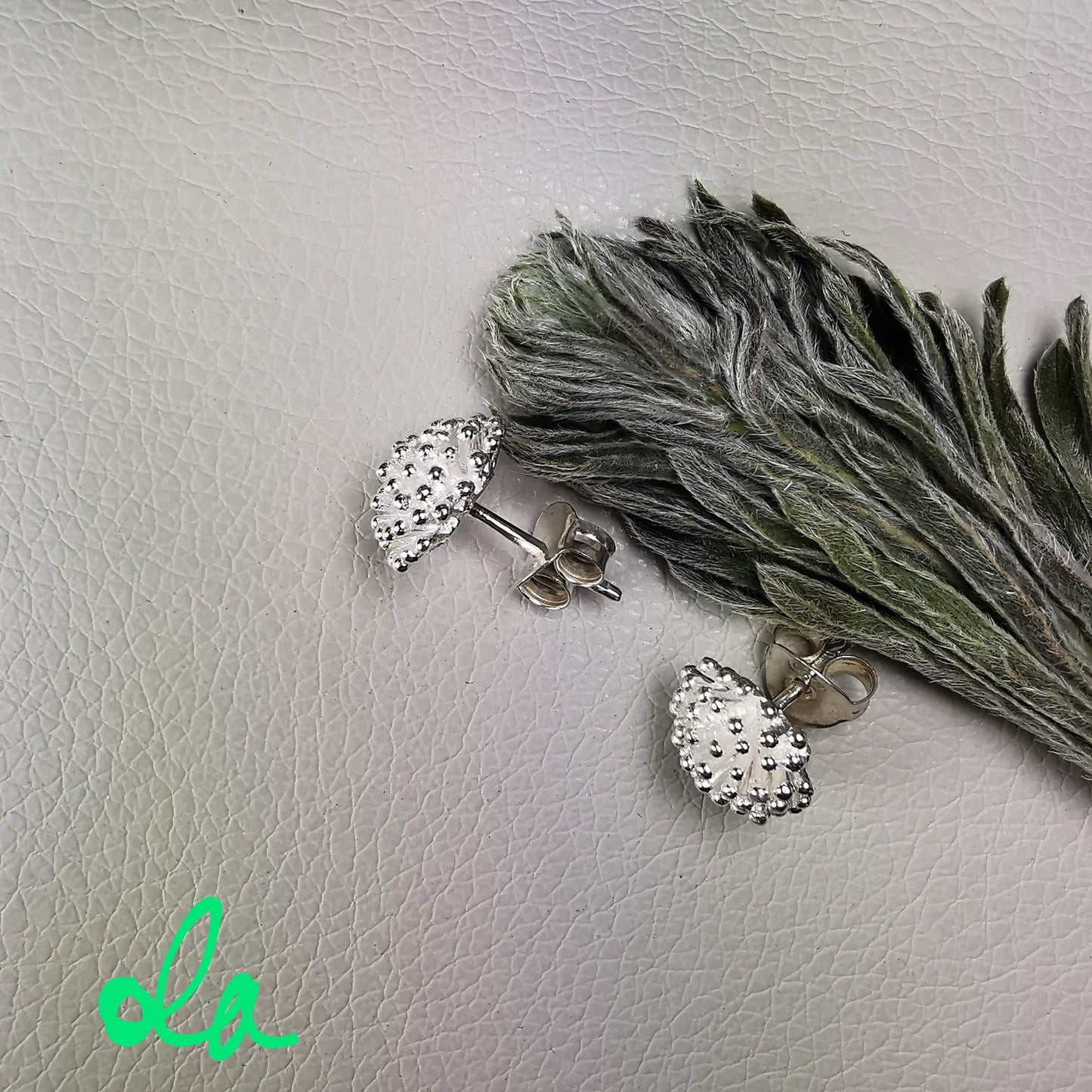 Ohrstecker aus 925 Silber Igel