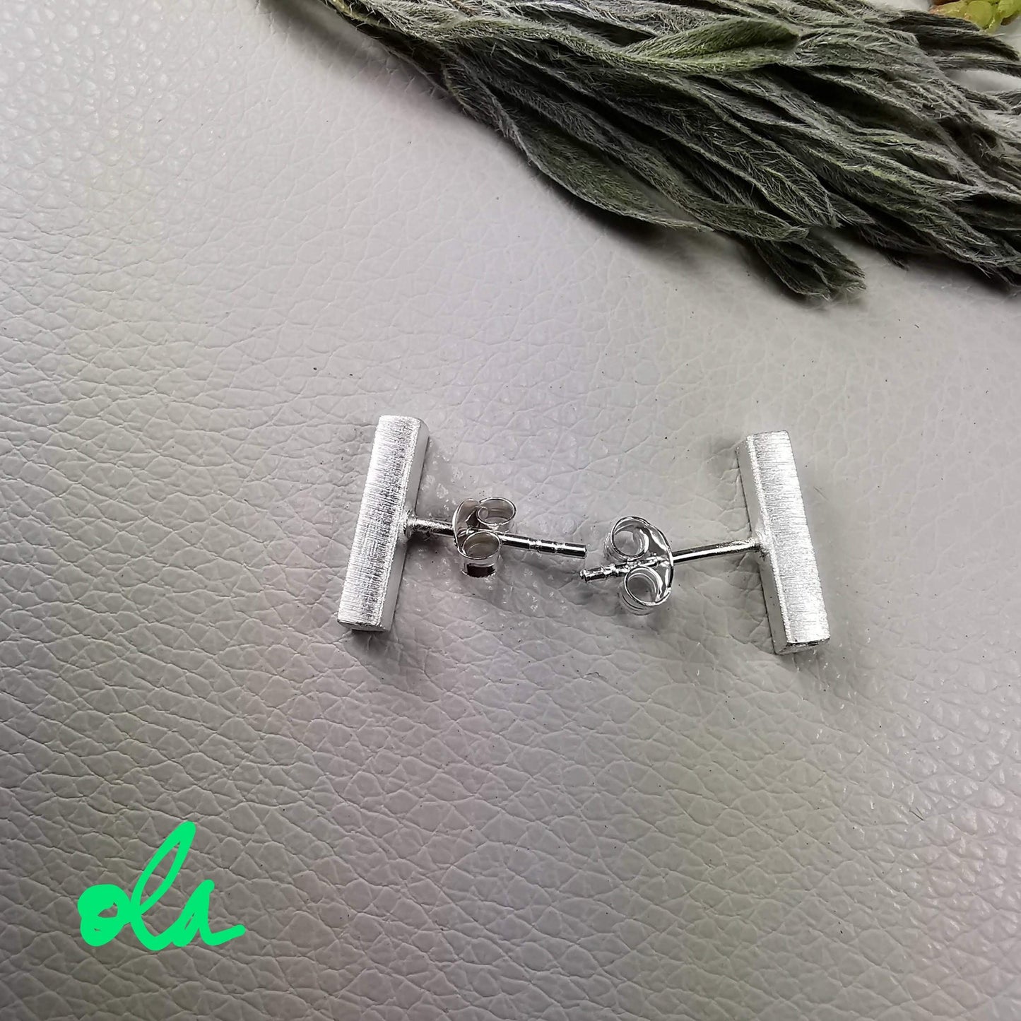 Ohrstecker aus 925 Silber Barre