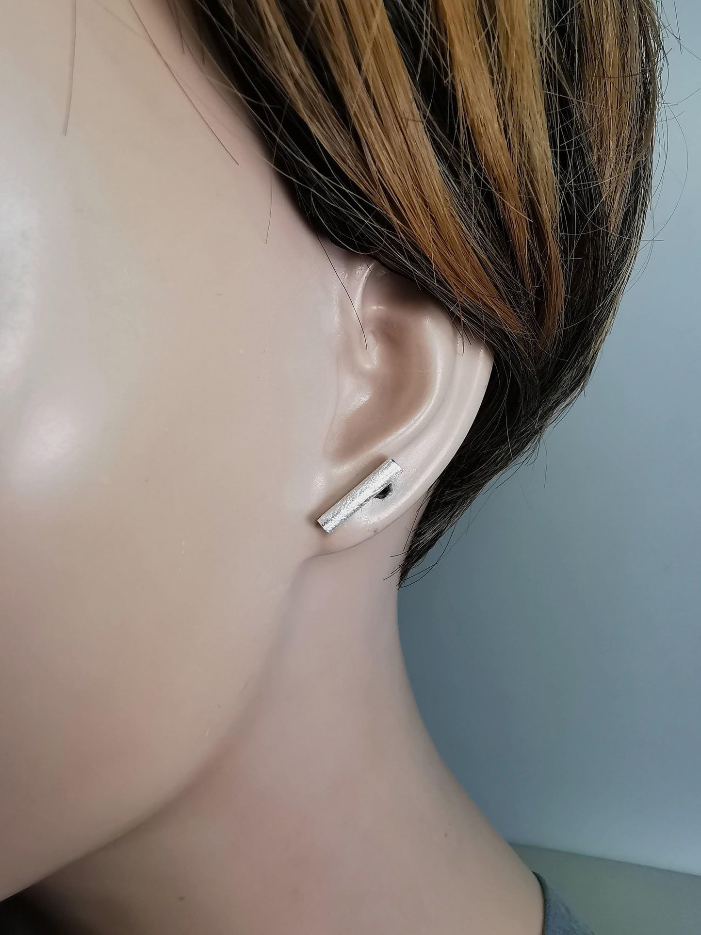 Ohrstecker aus 925 Silber Barre