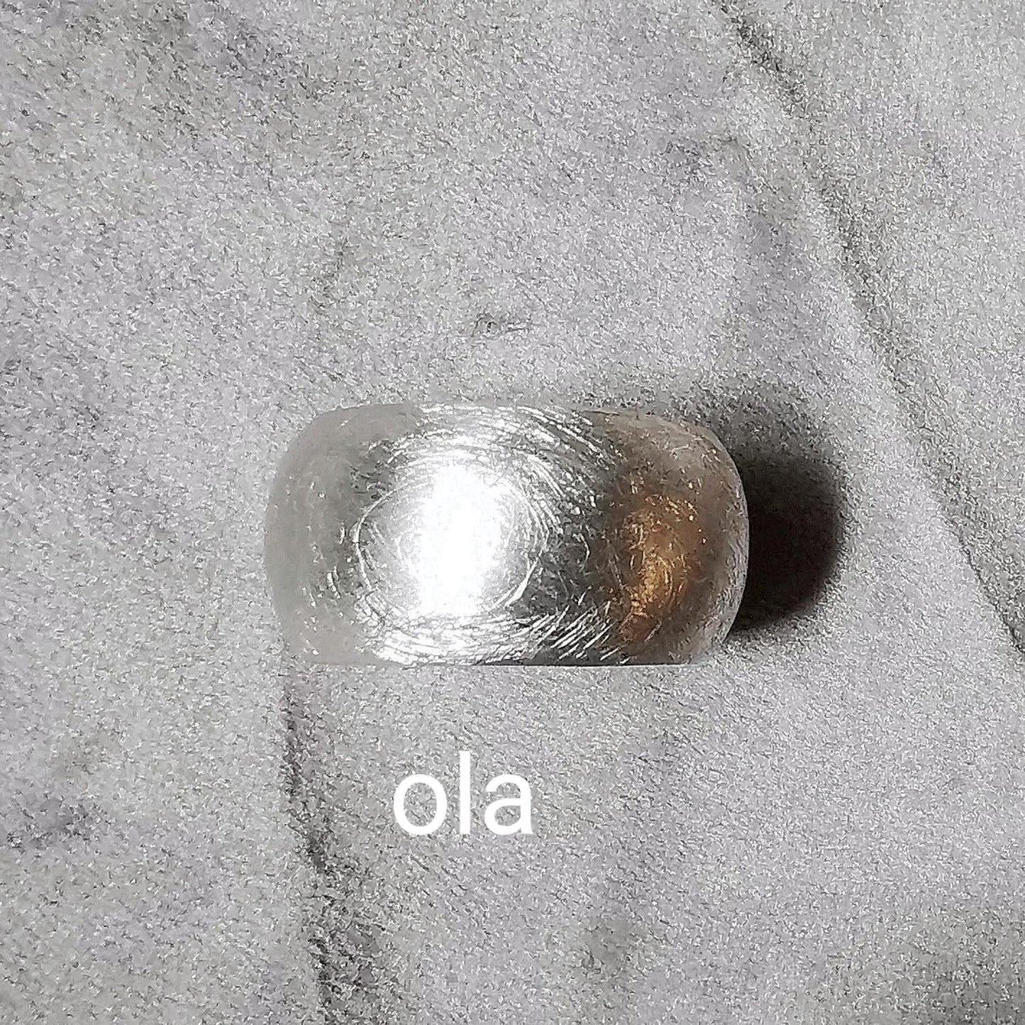 Massiver Ring aus 925 Silber, sehr schwer, mattiert