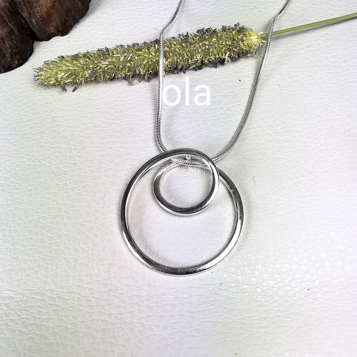 Anhänger aus 925 Silber, Möebiusschleife