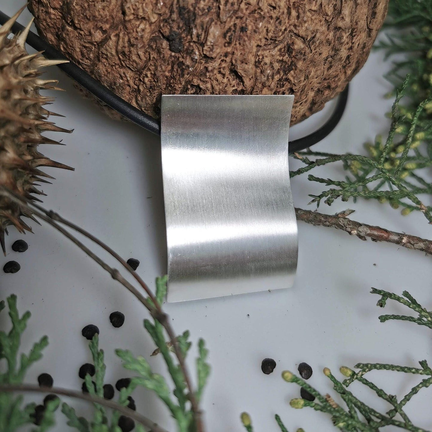 Anhänger aus 925 Silber mattiert