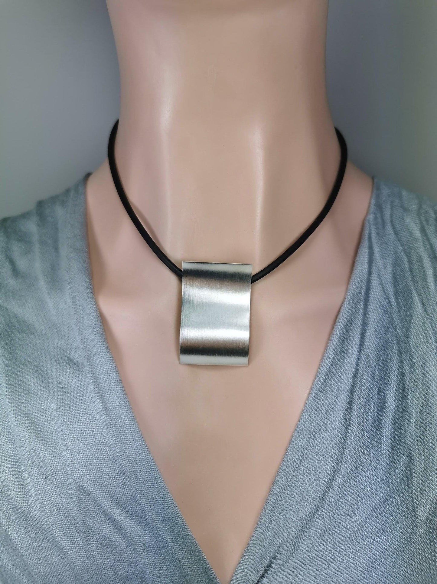 Anhänger aus 925 Silber mattiert