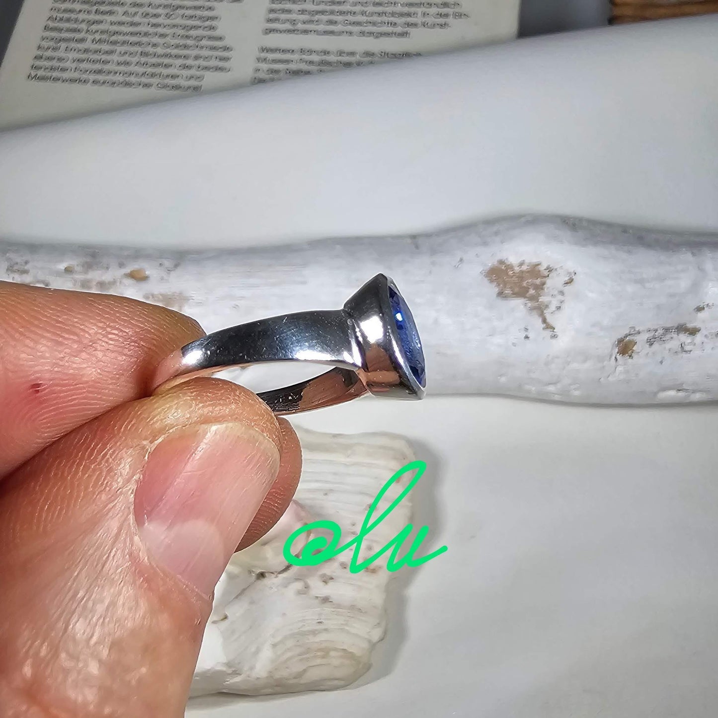Ring Kyanit Silber 925